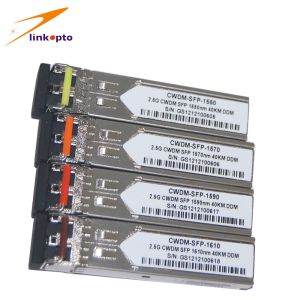 1310nm Ethernet SFP Module Optical Transceiver 2.5G 40km Duplex LC For Cisco