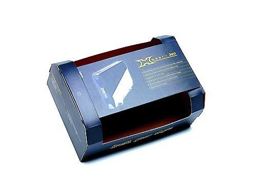 Quality 2013 Cosmetic Cardboard Packaging Boxes White / Blue wholesale