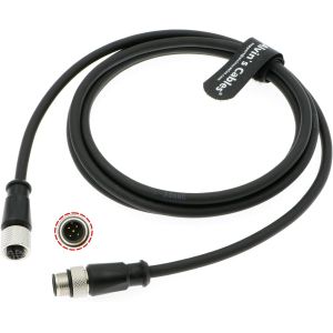 China M12 A-Code 5 Pin Male To Female Aviation Sensor Connector Industrial Shielded Cable For Sensor Devices Network 2M/6.5Ft on sale