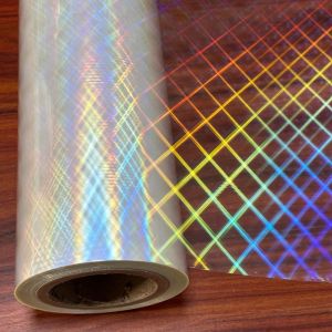 Multiple Extrusion Transparent Holographic Film For Soft Holographic Packing