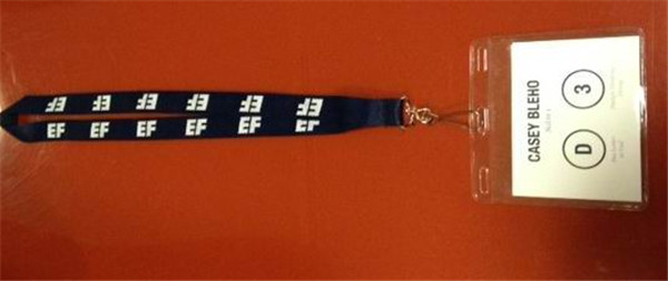 Quality Polyester wrist lanyard with badge ID card, imprinted polyester wristlet loop straps, wholesale