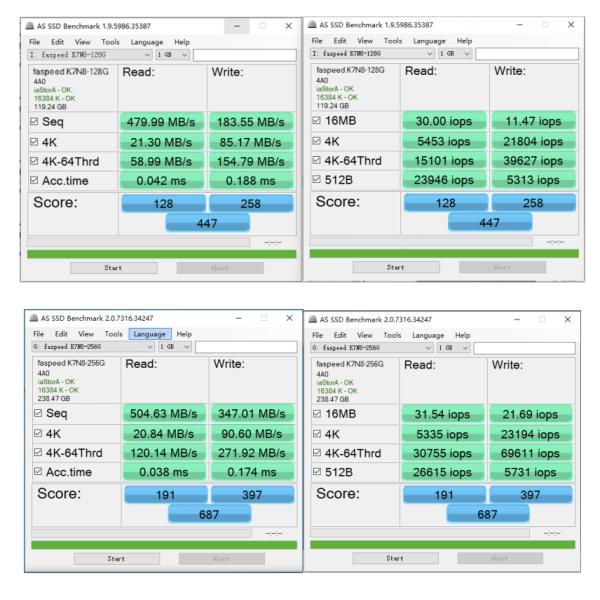 K7N 2240 M 2 SATA SSDs 512GB SATA3.0 Solid State Drive For Desktop Laptop