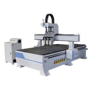 CNC Router Machine Pneumatic 3 spindles wood furniture cutting machine