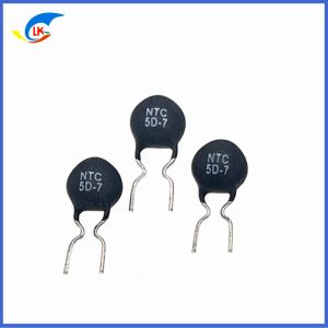 07D Series MF72 Inrush Current Limiter NTC Thermistor 10D-7 For Energy Saving