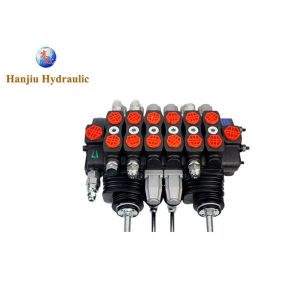 Hydrocontrol SD8 Series Hydraulic Joystick Control Valve 90 Liters 6 Levers With