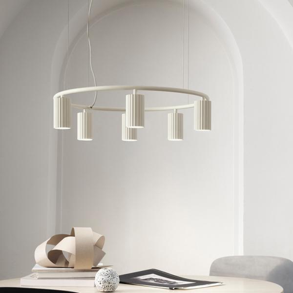 Nordic Brief Spot Chandelier Lighting Designer Rotatable Lights Donna Circle