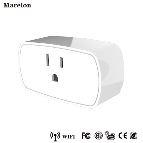 Quality Voice Control Wifi Smart Plug Socket , Remote Control Power Socket For Echo Dot wholesale