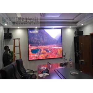 Cheap Super HD SMD LED Display / Fixed Digital P6 Indoor Led Display Video Wall Energy Saving for sale