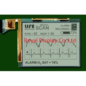 FSTN 320X240 Dots Graphic LCD Module with White Backlight Transflective,