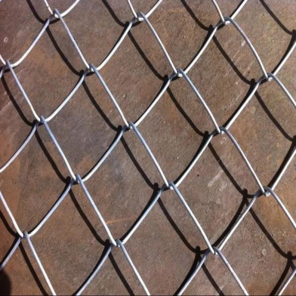 Quality Galvanized PVC Coated Diamond Wire Mesh 6ft 8ft Easily Assembled Chain Link Fence Roll wholesale