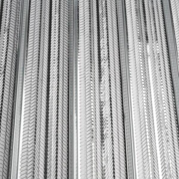 Pre Notched Hot Dip Galvanized Steel 3/8" High Rib Lath G60 3.4 Lbs/Sq. Yd For