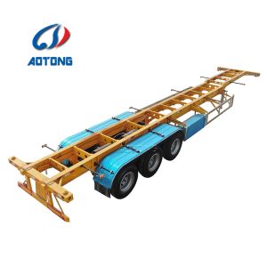 Professional Wholesales 3 Axles 40ft Container Trailer in India and Malaysia