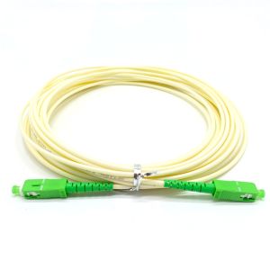 OEM White Fiber Optic Patch Cord For Access Network