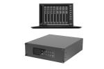 POE Power Sypply 4CH Dante Audio Transmitter , DSP Processing Audio Interface