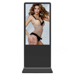 High Definition 32 Inch Vertical Digital Signage Display With Android Octa Core