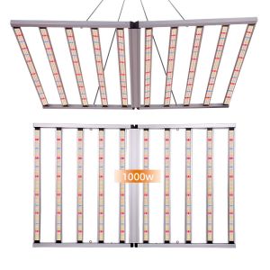 Full Spectrum 4x6ft 10 Bar 1000W Grow Light Samsung LM301h Evo LM281B Dimmable