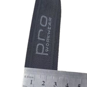 Garment Waistbands Customized Durable Polyester Webbing Premium 30mm Jacquard
