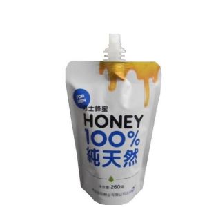 Standing Up Custom Size Printing 100G Aluminum Lined Coffee Juice Drink Pouch