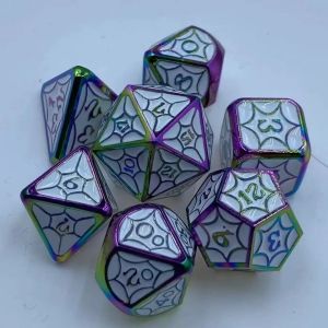 OEM Metal Dice Sets Nontoxic Bulk RP Hand Polyhedron For Savage World