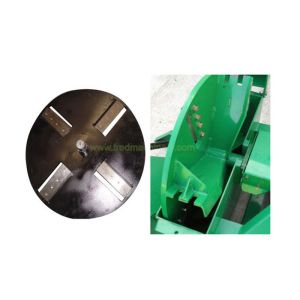 Adjustable Chute 3 Pt Hitch Chipper Shredder , Compact Wood Chipper CE Approval