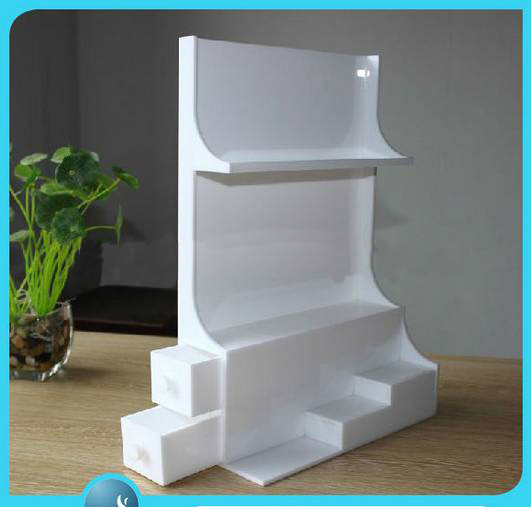 Quality Acrylic Wooden Display Stands For Presenting Cosmatic / Shoes / Purfume wholesale