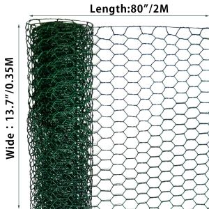 PVC Diameter 0.8 mm for Craft Work Garden Fence Animal Barrier Christmas Garland