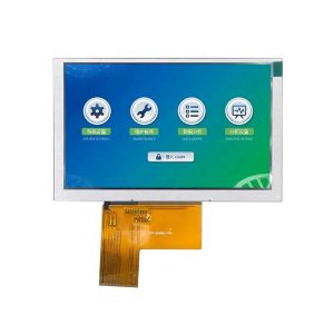 5 Inch 800*480 Automotive TFT LCD Module With RGB Interface 500 Nits