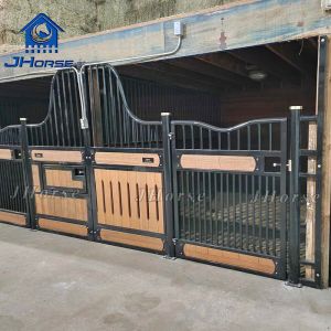 Beautiful Practical Horse Stall Easy To Install With High Strength Swing Door Or
