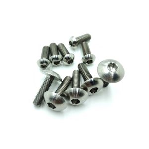 Gr5 Titanium Alloy Fasteners Titanium Screw / Nut / Bolt / Washer M64