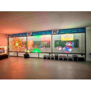 P10 Ultra Thin Transparent LED Screen for Creative Architectural Design Format
