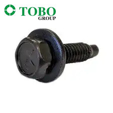 Carbon Steel Grade 8.8 Hex Head Bolt 1/4-20 * 1-3/16 Black Hex Head Semi Dog