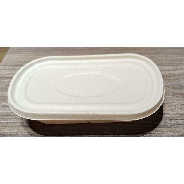 Eco Friendly Biodegradable Sugarcane Fiber Packaging 1100ml Custom Logo