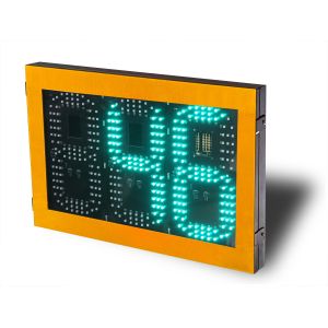 Three Digit IP54 Waterproof Traffic Sign with 200 Meters Radar Detection