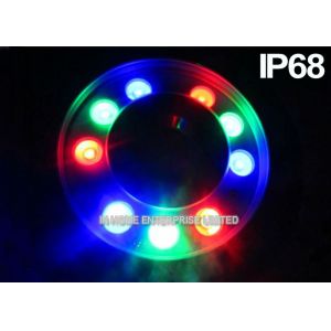 Ultrathin Color Changing LED Pool Lights 30 Degree Beam Angle