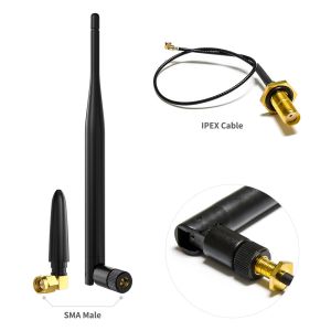 2024 WiFi Antenna SMA Connector and Customizable IPEX Cable for Enhanced