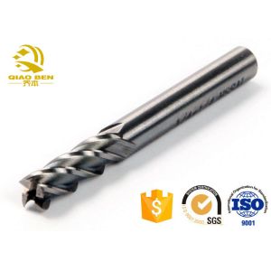 Anti - Chipping Cnc Carbide Tools Aluminum 2 Flute Hss End Mill Smooth Surface