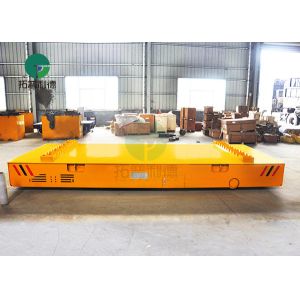 5-40MT Foundry Material Handling Motorized Plantform Transport Cart For Dies,