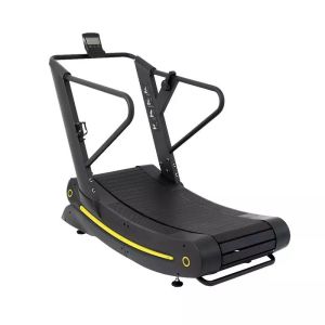 China Cardio Equipment Manual Curved Design Self-Generating Curved Treadmill on sale