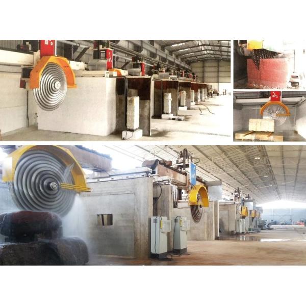 3000mm Blades Stone Block Cutting Machine