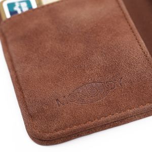 Grey Harris Tweed Phone Case Flip Type MONOJOY With Card Slot IPhone 6/6s