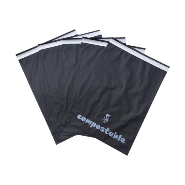 Quality Compostable Mailer Shipping Bags Width 395mm Cornstarch Material wholesale
