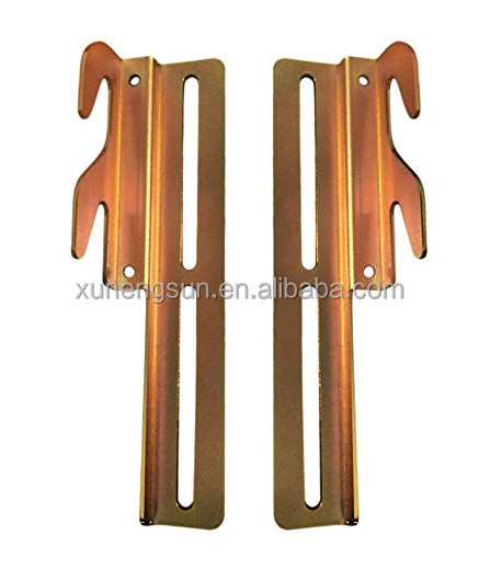 Quality Metal Bed Frame Headboard Hooks Conversion Bracket Punching with Galvanized Structure wholesale