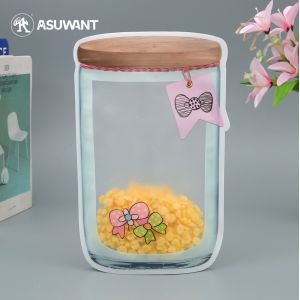 Moisture Proof CMYK MOPP Mason Jar Snack Bags Gravure Printing