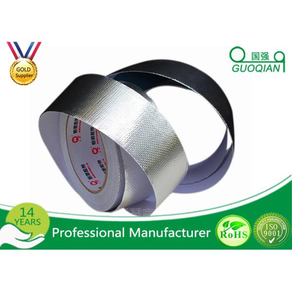 Reinforced Heat Resistant Foil Tape For Fefrigerator Wind Pipe Sliver Color