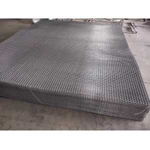 3.4mm Galvanized Welded Wire Fence Panels 15cm Mesh 1.22*2.44 Black