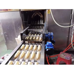 Stain Steel 12000pcs/H Waffle Cone Making Machine PLC Controlled