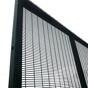 TLSW Square Post 358 Wire Mesh Fence Panel PVC Coated