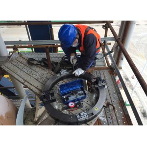 Air-operated Cold Pipe Cutting And Bevelling Machine Steel Material