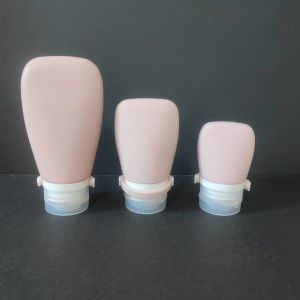China Custom Bulk Leak Proof Portable Empty Shampoo Travel Size Silicone Bottles Container on sale