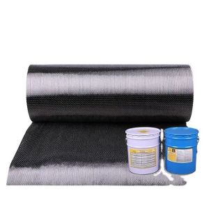 200gsm 3900 MPA Carbon Fiber Fabric For Construction Reinforcement Blanket